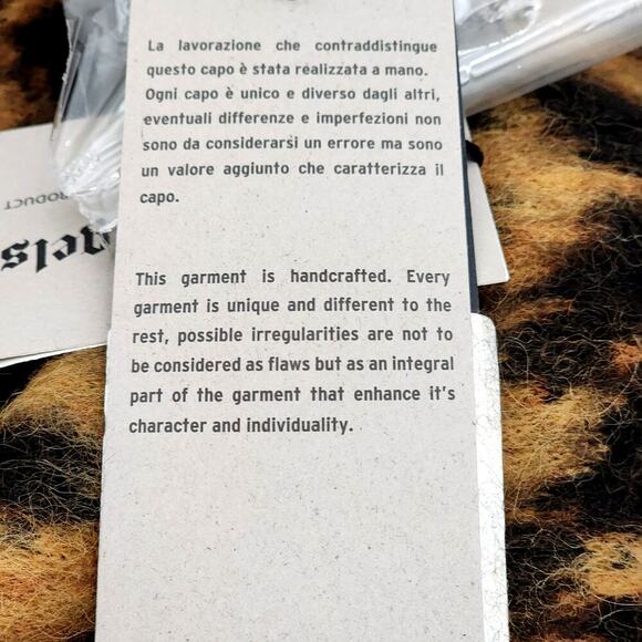 Palm Angels Animalier Brushed Cardigan 'Brown/Black' Size L - Picture 14 of 16